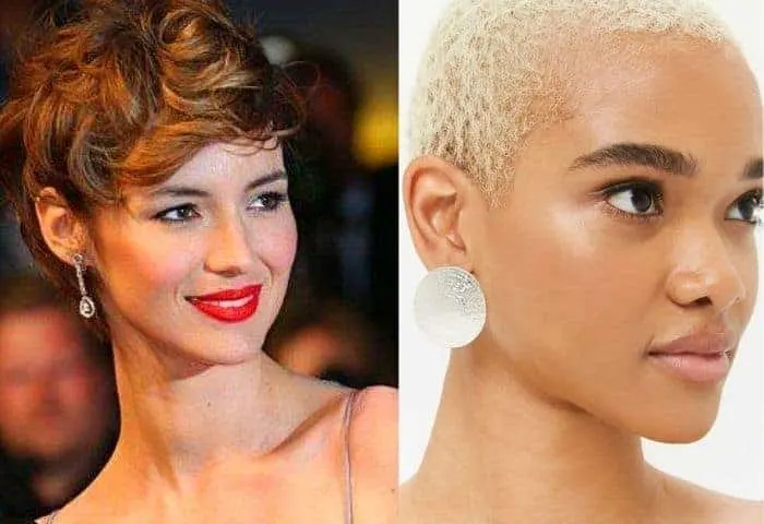 look feminine and classy with short hair