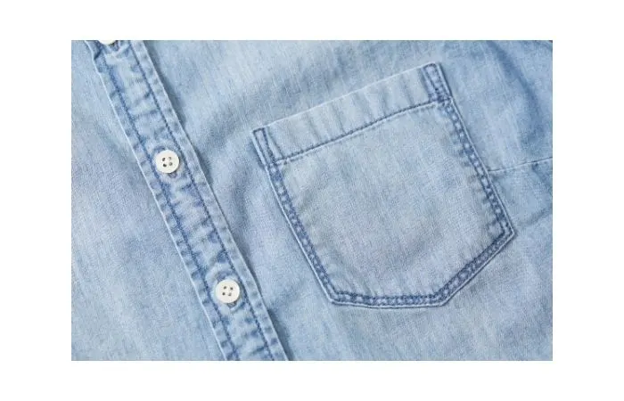 How to wear a denim shirt plus-size 