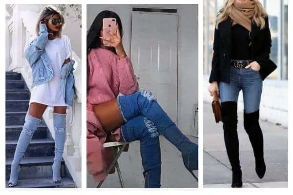 What to wear with denim shoes