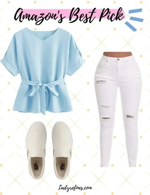 What to wear with denim shoes