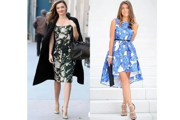 What to wear with silver & metallic heels?