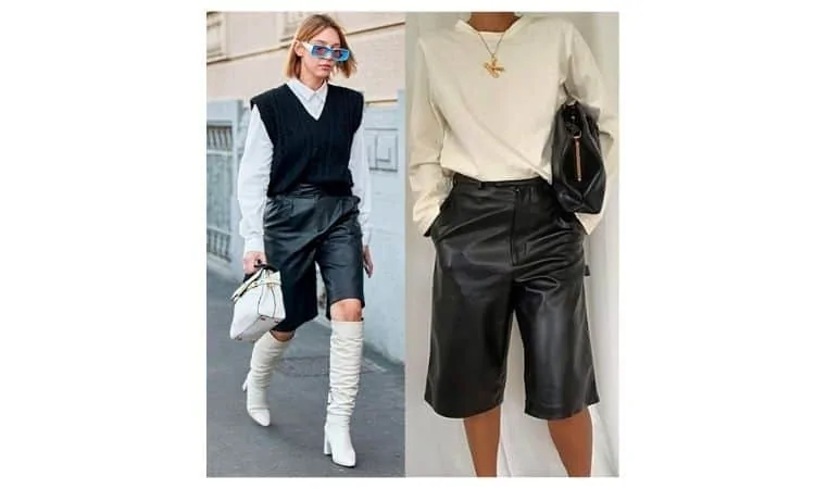 How to wear Bermuda shorts in winter