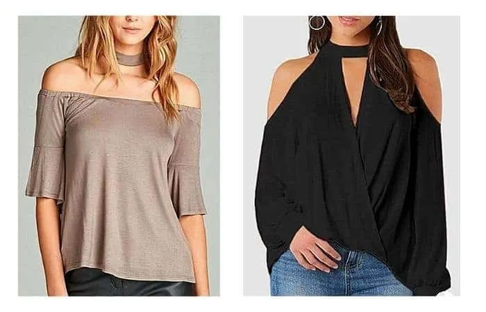 how to wear a choker top