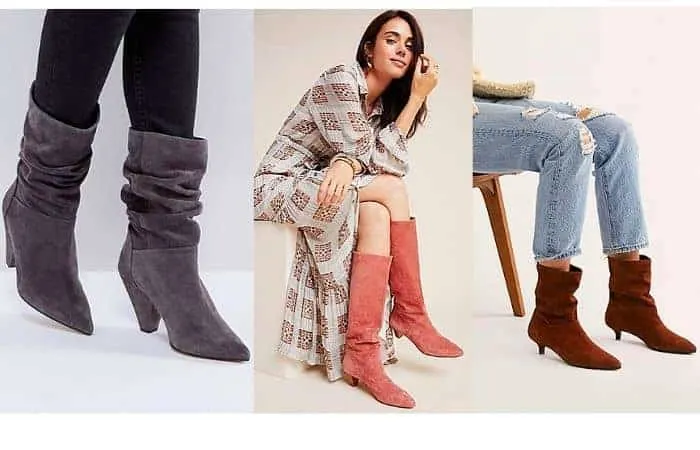 How to wear kitten heels boots