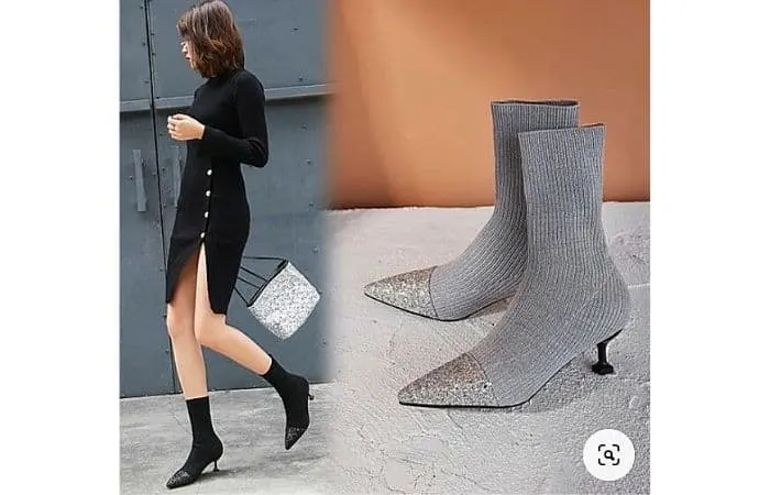 How to wear kitten heels boots