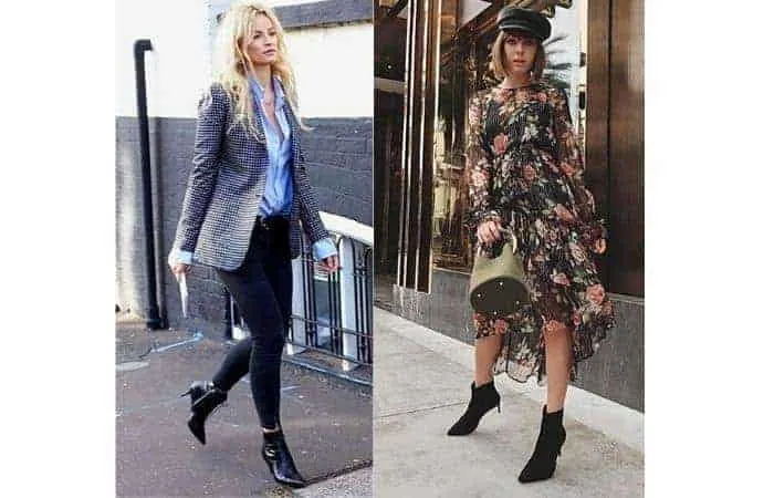 How to wear kitten heels boots