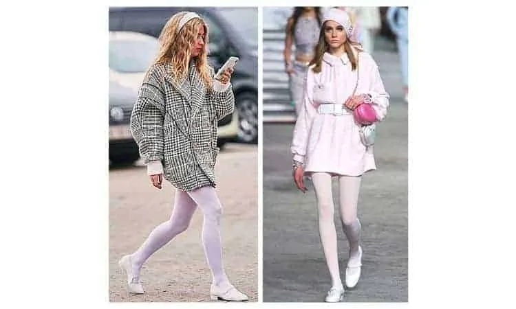 HOW TO WEAR MARY JANES WITH SOCKS?