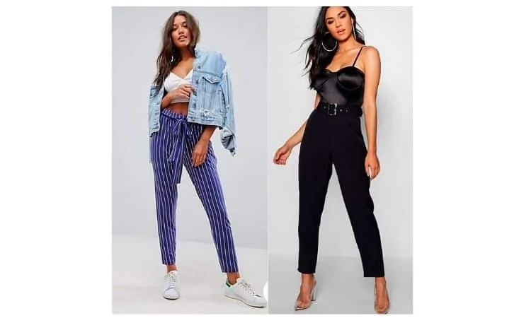 What to wear with peg trousers 