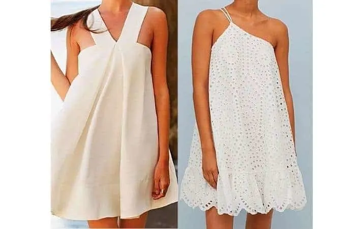 What to wear with a smock dress?