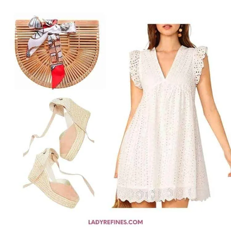 What to wear with pink espadrilles