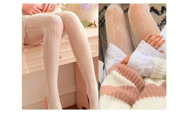 What to wear with white pantyhose