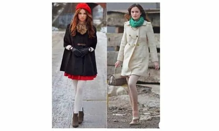 What to wear with white pantyhose