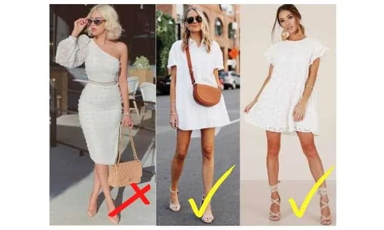how to dress down a white dress
