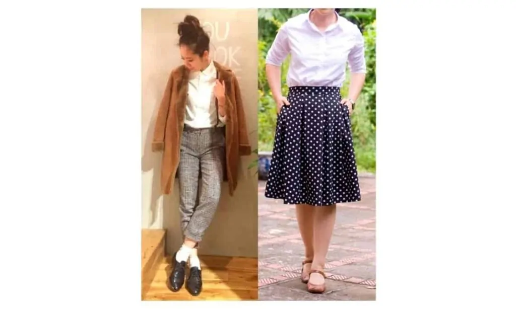 how to wear oxford shirt female ladies