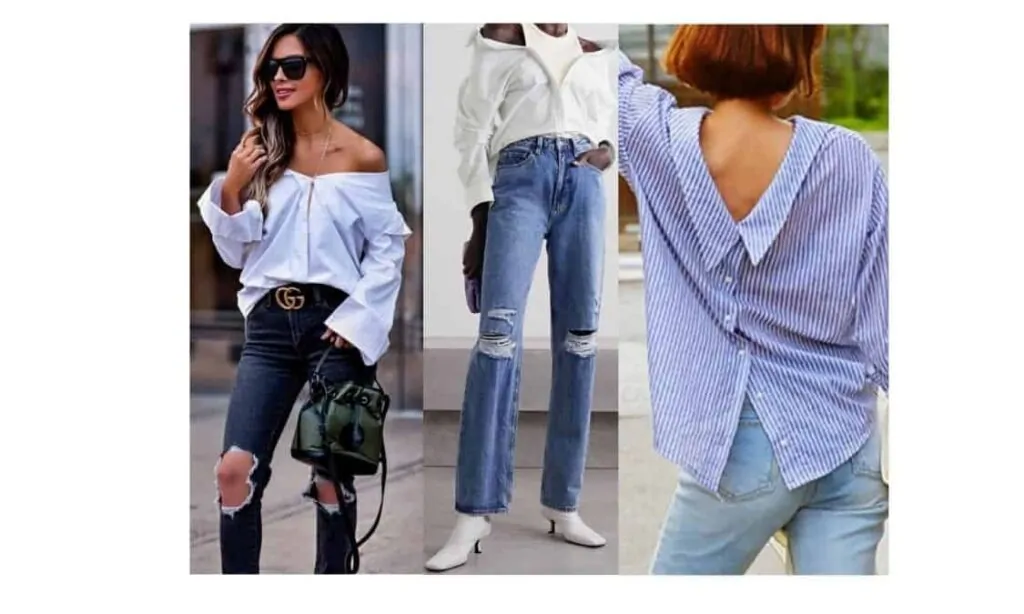 how to wear oxford shirt female ladies