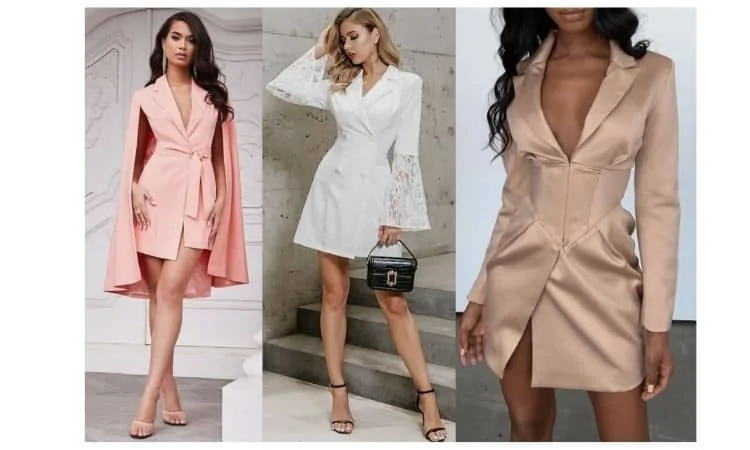 what to wear with a sleeveless blazer dress