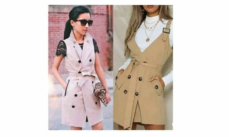 what to wear with a sleeveless blazer dress