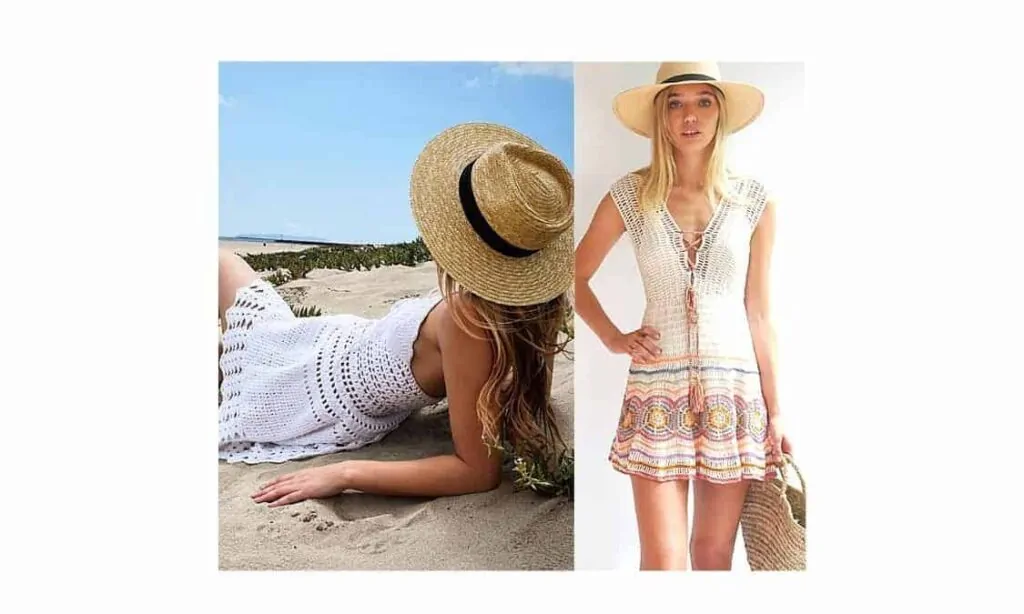 what to wear with a crochet skirt