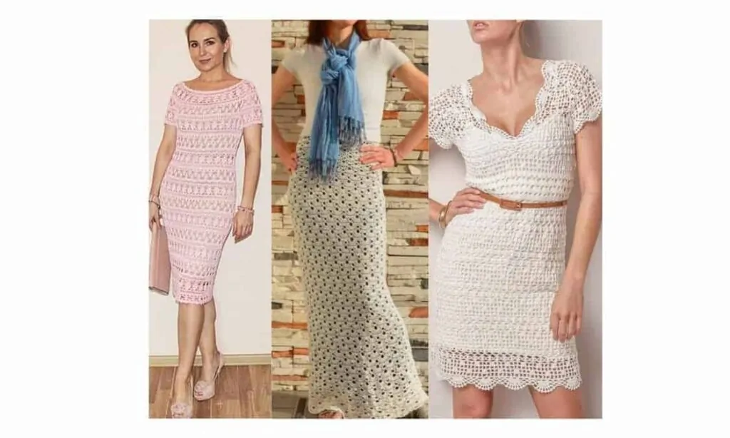 what to wear with a crochet skirt