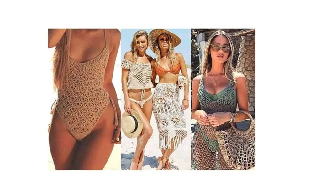 what to wear with a crochet skirt