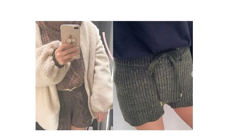 WHAT TO WEAR WITH KNIT SHORTS