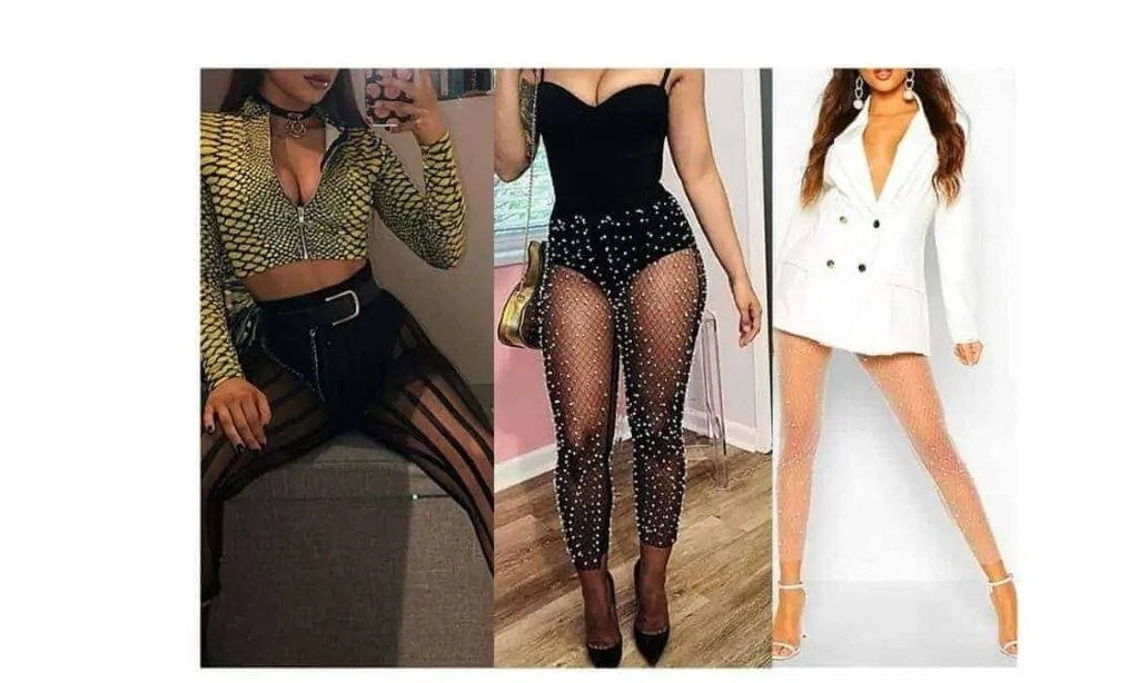 what to wear with mesh leggings and mesh tights