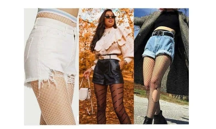 what to wear with shorts and tights