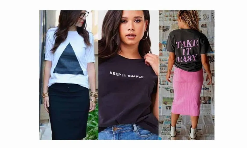 how to dress up a graphic tee