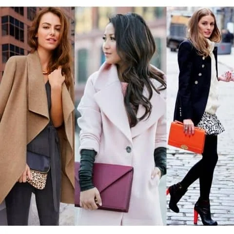 how to wear a clutch bag casually