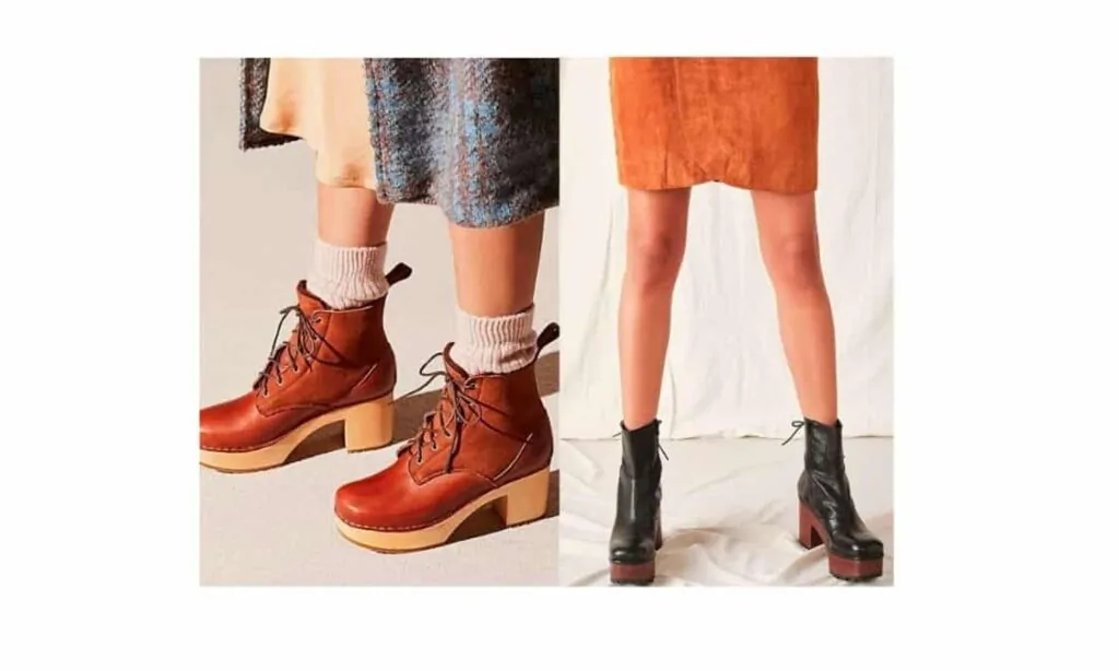 how to wear clogs in winter