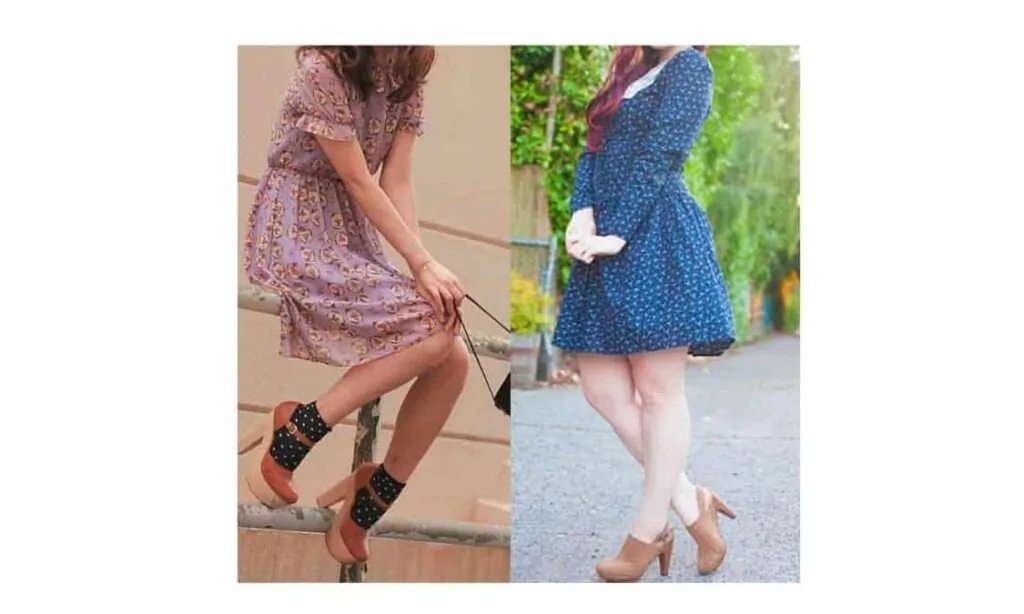 how to wear clogs in winter