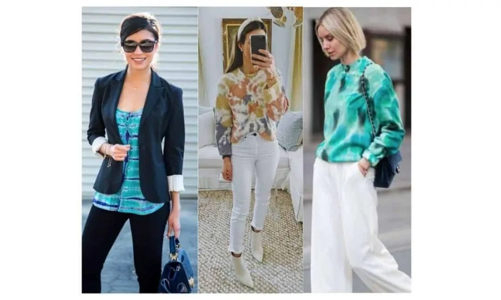 what to wear with tie-dye shirt