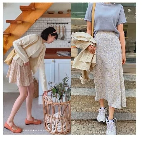 how to dress like a Korean girl , korean outfit ideas for female