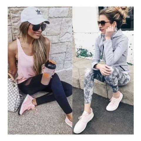 how to wear pink sneaker ladies