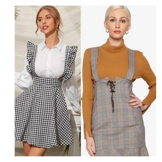 what to wear with suspenders girl, women outfits with suspenders