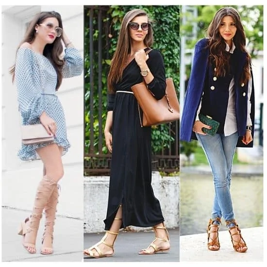 what to wear with gladiator sandals ladies , gladiator outfit tips