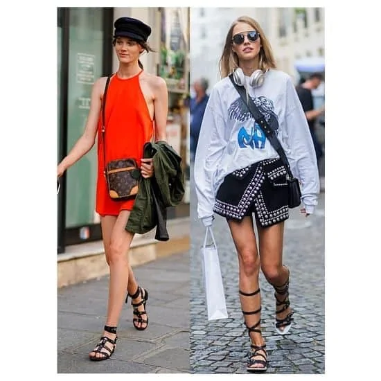 what to wear with gladiator sandals ladies , gladiator outfit tips