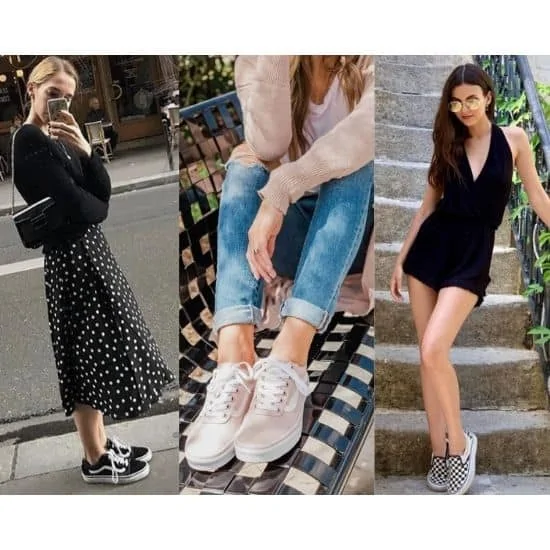 cute outfit with vans, what to wear with vans womens