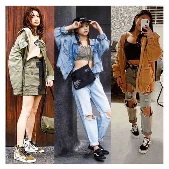 what to wear with vans womens