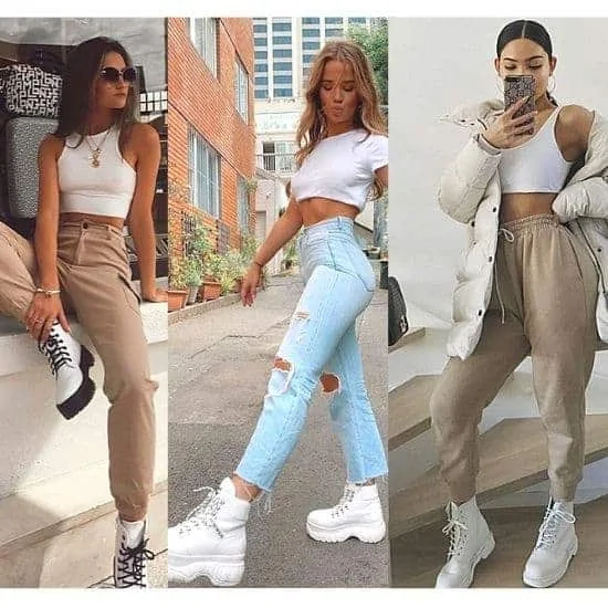 what to wear with cream boots ladies