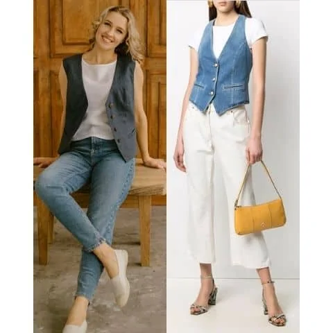 how to dress down waistcoat casually female, waistcoat outfit tips