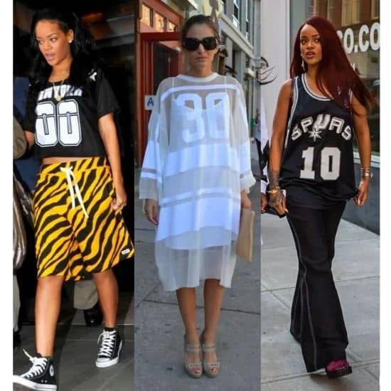 basketball jersey outfits for ladies,
