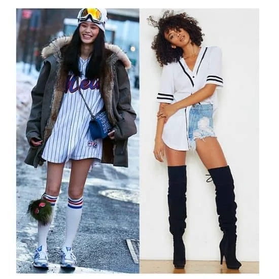 baseball jersey outfit girl
