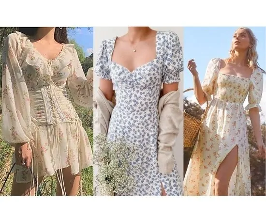 how to dress cottagecore on a budget, how to dress like a farmer girl, farmcore clothing