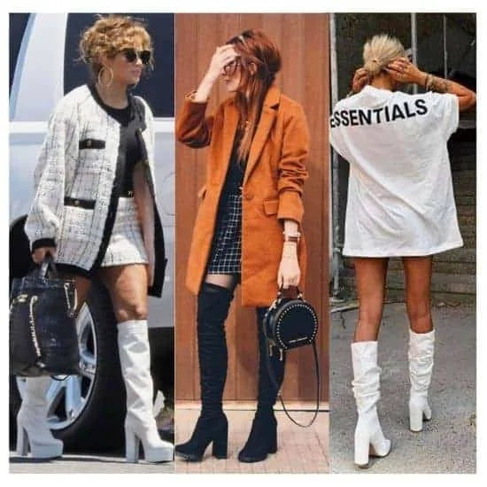 what to wear with gogo boots, gogo boots outfit