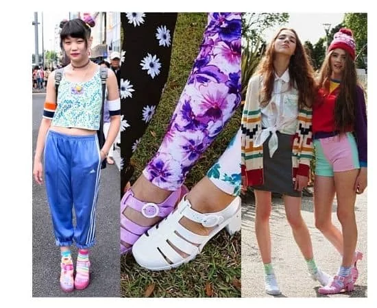 what to wear with jelly shoes