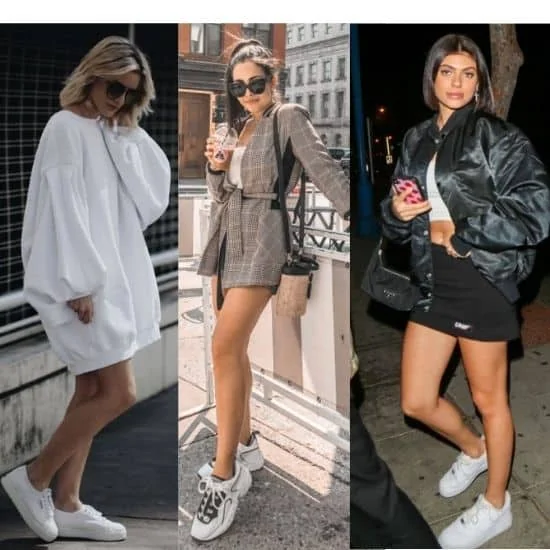what to wear with platform sneakers ladies, chunky platform sneakers