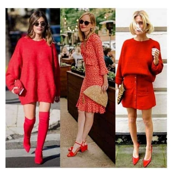 what to wear red shoes ladies, what to wear with red heels