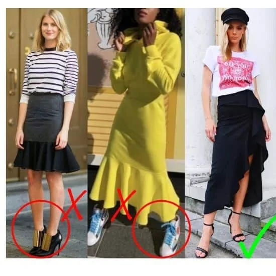 how to style mermaid dress, how to style trumpet dress , how to style fishtail dress