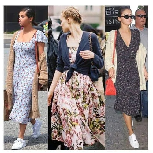 what to wear with a tea dress, what shoes to wear with tea dress, what jacket to wear with tea dress